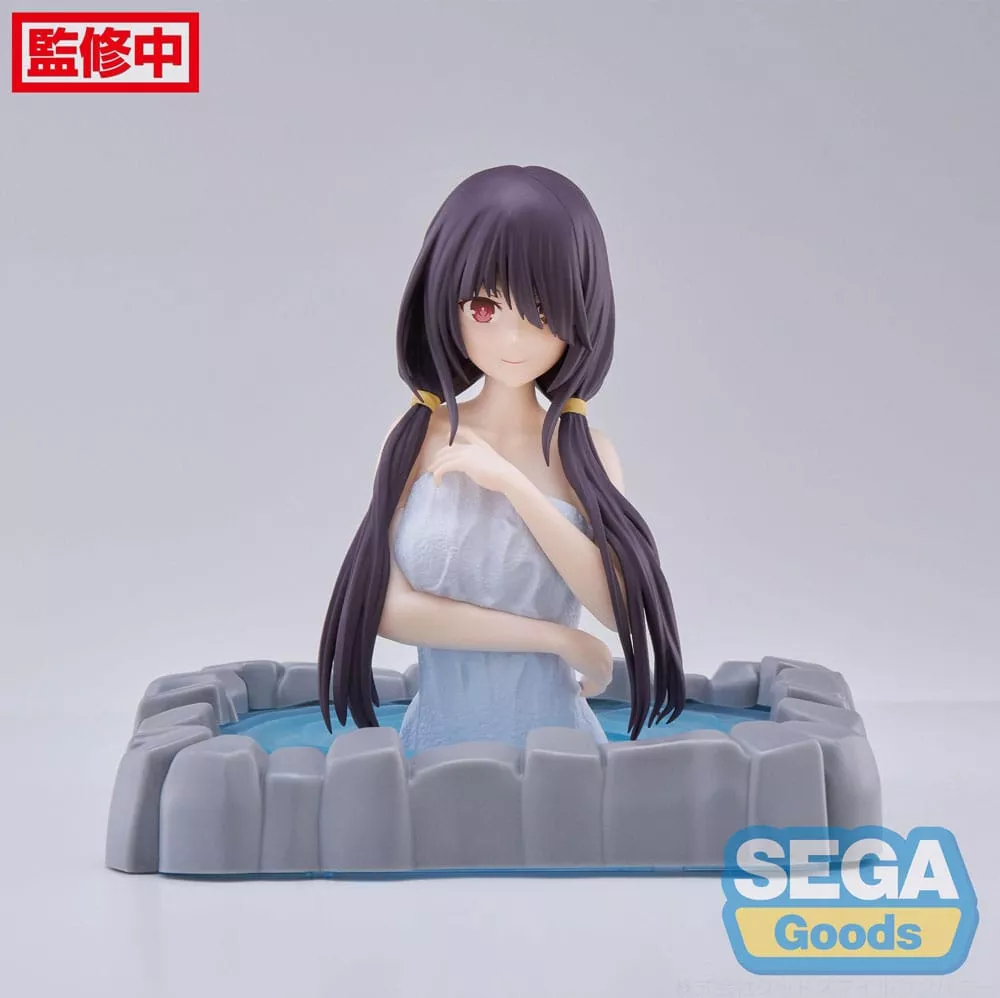 Date A Live V Thermae Utopia PVC Statue Kurumi Tokisaki Pigtails 10 cm Sega