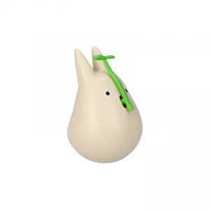 My Neighbor Totoro Round Bottomed Figurine Small Totoro with leaf 5 cm - Damaged packaging Semic