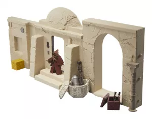 Star Wars Episode IV Vintage Collection Playset Streets of Mos Eisley with Jawa Action Figure Hasbro