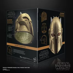 Star Wars: The Mandalorian Black Series Electronic Helmet The Armorer Hasbro