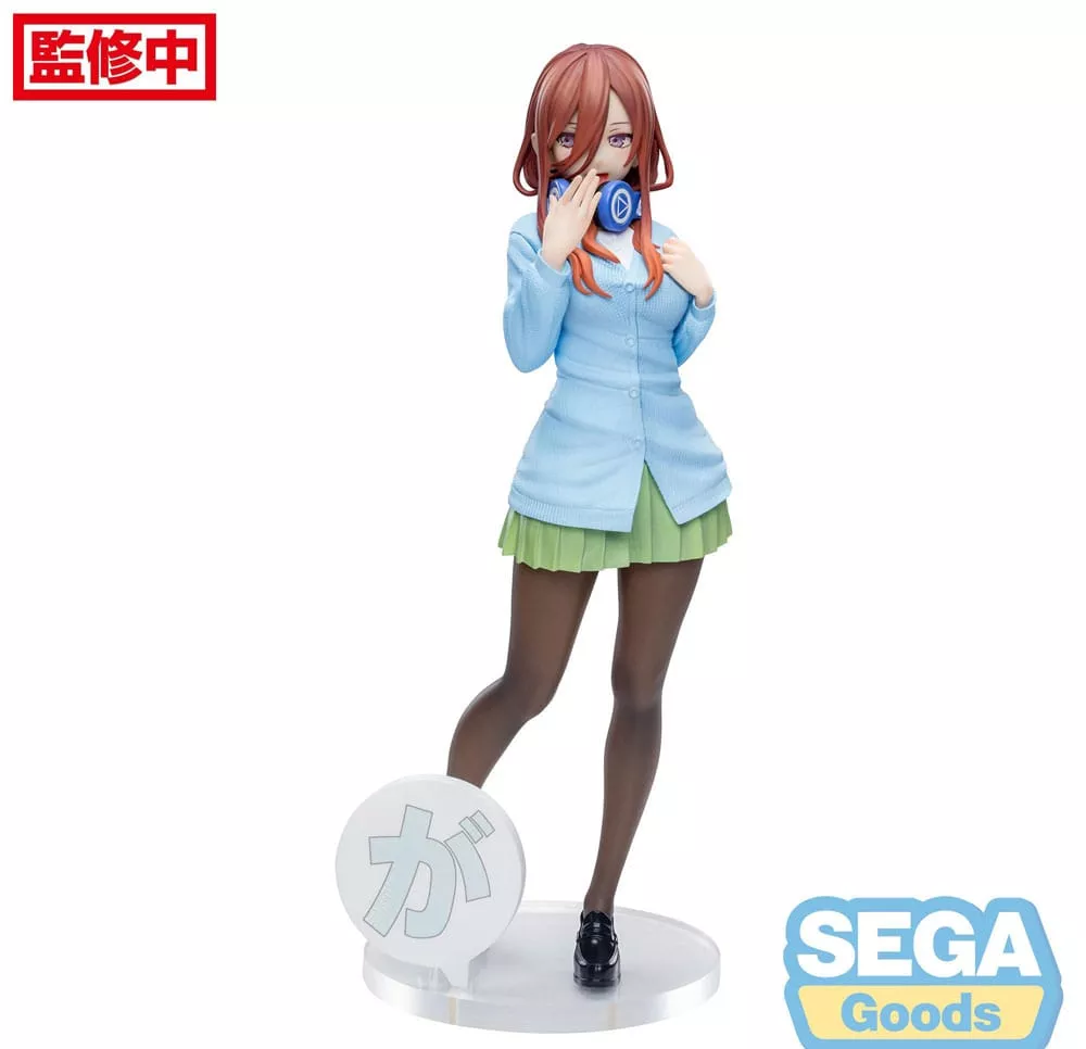 The Quintessential Quintuplets Specials Luminasta PVC Statue Miku Nakano 20 cm Sega