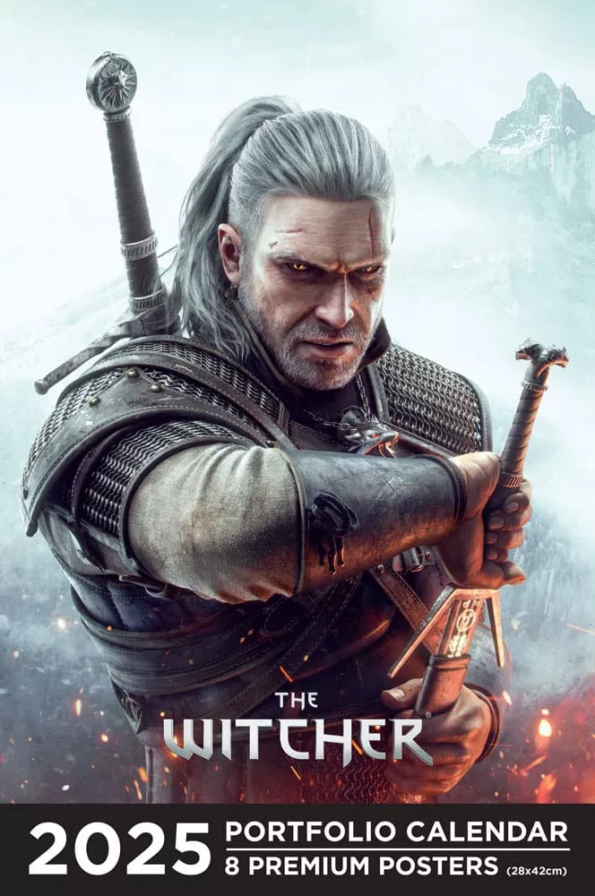 The Witcher Portfolio Calendar 2025 *English Version* Ynnis Editions