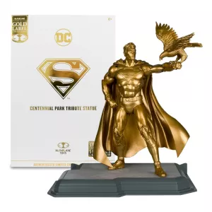 DC Multiverse Action FigureSuperman (Centennial Park Tribute Statue) Gold Label 18 cm McFarlane Toys