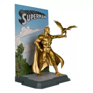 DC Multiverse Action FigureSuperman (Centennial Park Tribute Statue) Gold Label 18 cm McFarlane Toys