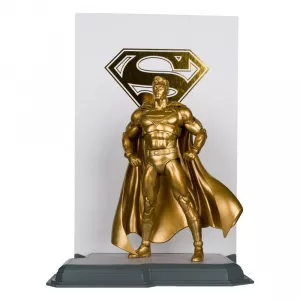 DC Multiverse Action FigureSuperman (Centennial Park Tribute Statue) Gold Label 18 cm McFarlane Toys