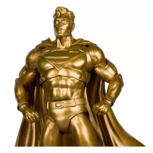 DC Multiverse Action FigureSuperman (Centennial Park Tribute Statue) Gold Label 18 cm McFarlane Toys