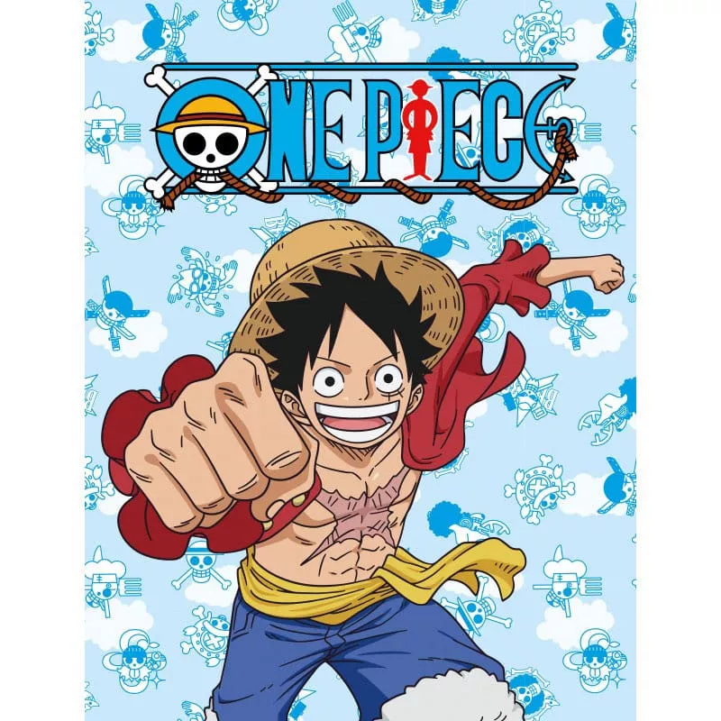 One Piece Fleece Blanket Luffy 100 x 150 cm Halantex