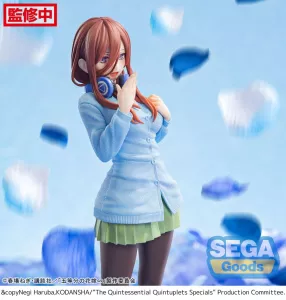 The Quintessential Quintuplets Specials Luminasta PVC Statue Miku Nakano 20 cm Sega