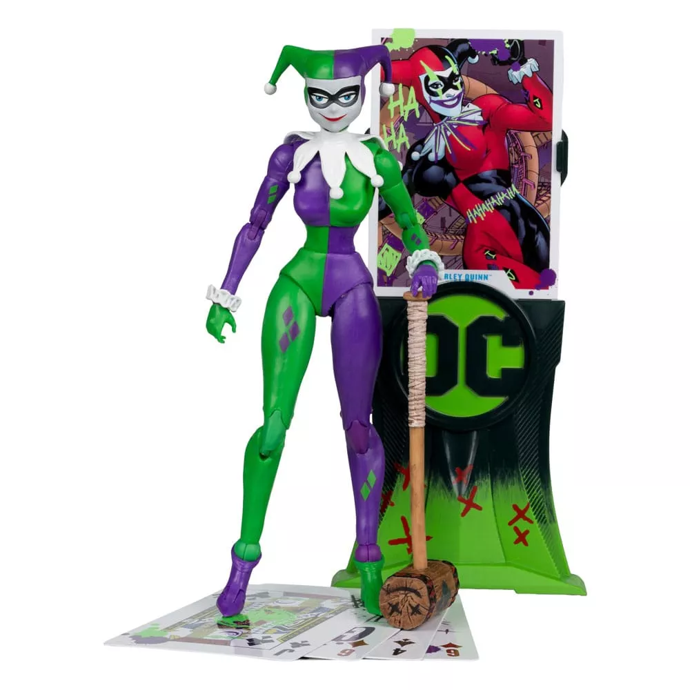 DC Multiverse Action Figure Harley Quinn (DC Classic) Jokerized (Gold Label) 18 cm McFarlane Toys