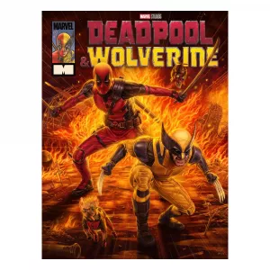 Marvel Art Print Deadpool & Wolverine 46 x 61 cm - unframed