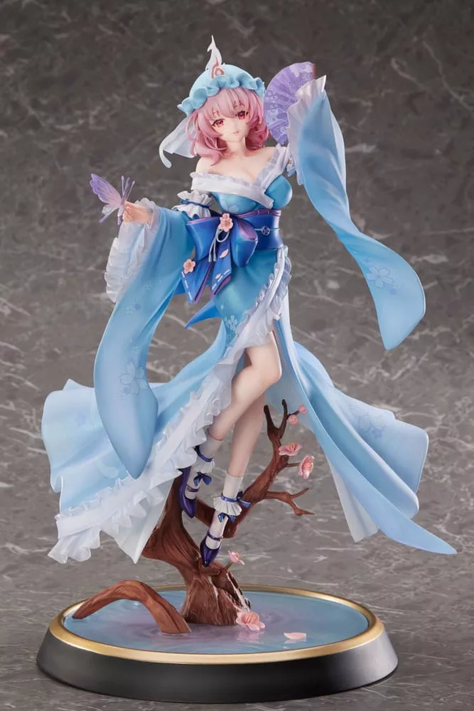 Touhou Project PVC Statue 1/6 Ghost From the Calamitous Nirvana Yuyuko Saigyouji Deluxe Edition 32 cm Magi Arts