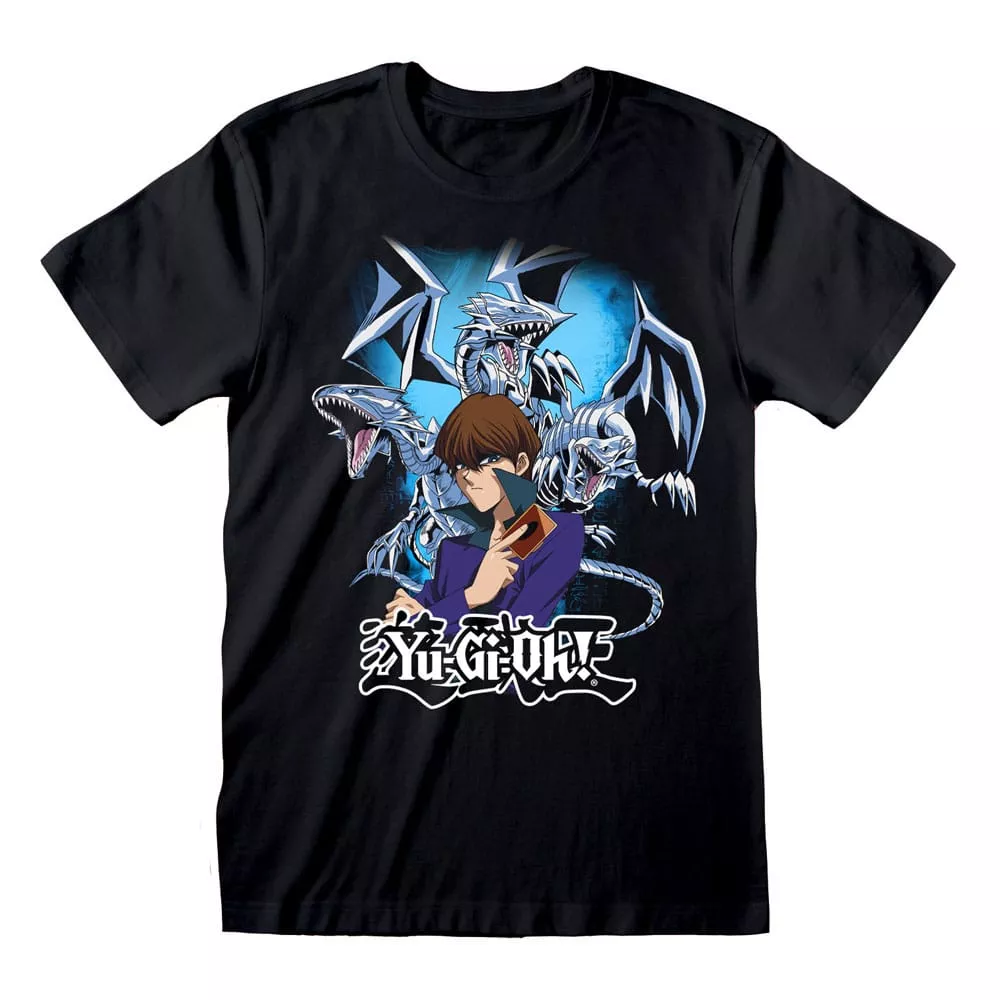 Yu-Gi-Oh! T-Shirt Kaiba Blue Eyes Size L Heroes Inc