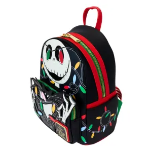 Nightmare before Christmas by Loungefly Mini Backpack Jack Light Up