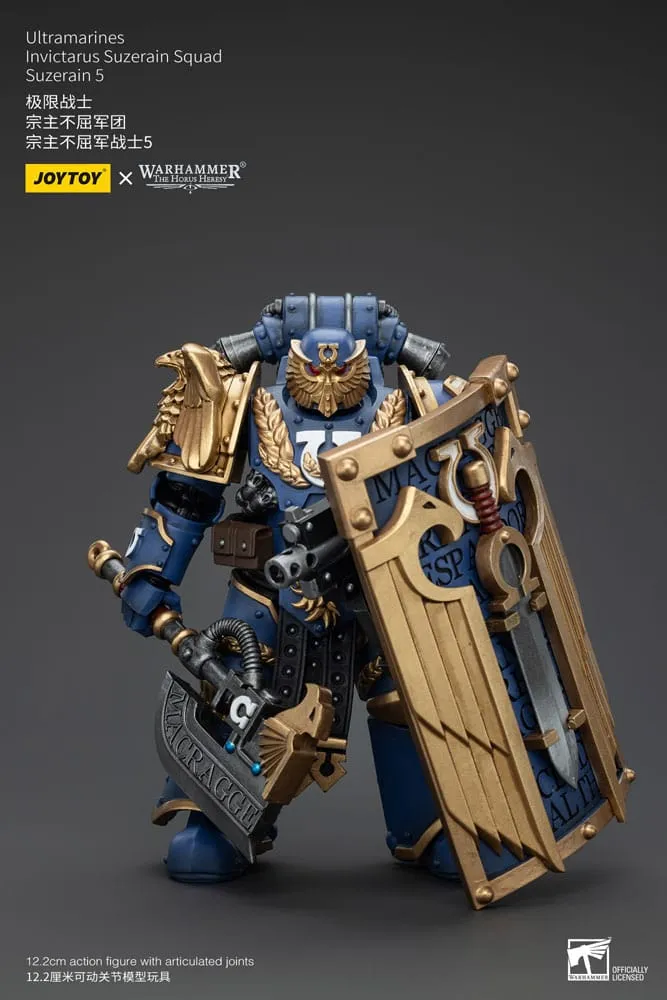 Warhammer The Horus Heresy Action Figure 1/18 Ultramarines Invictarus Suzerain Squad Suzerain 5 12 cm Joy Toy (CN)